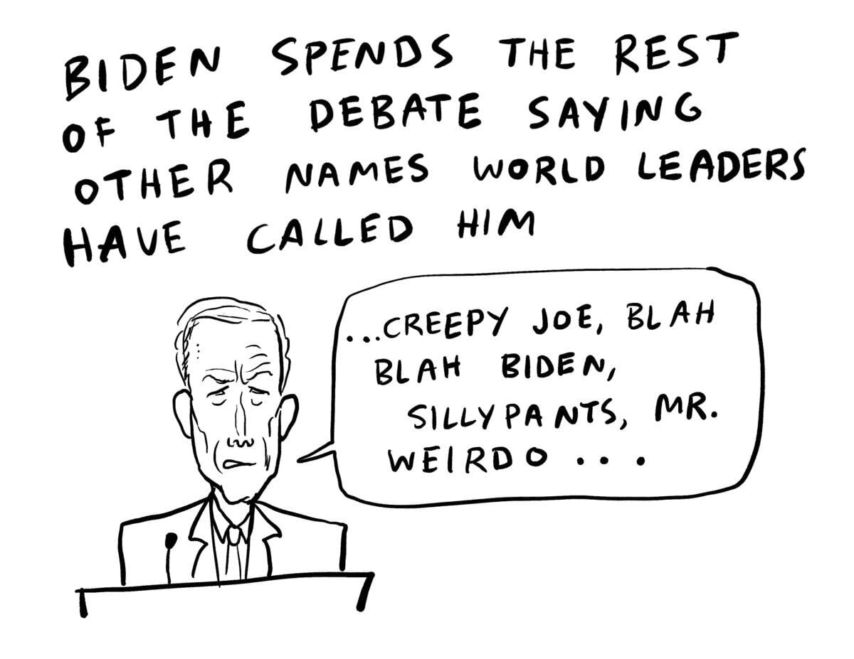 Live-Drawing The January Democratic Debate