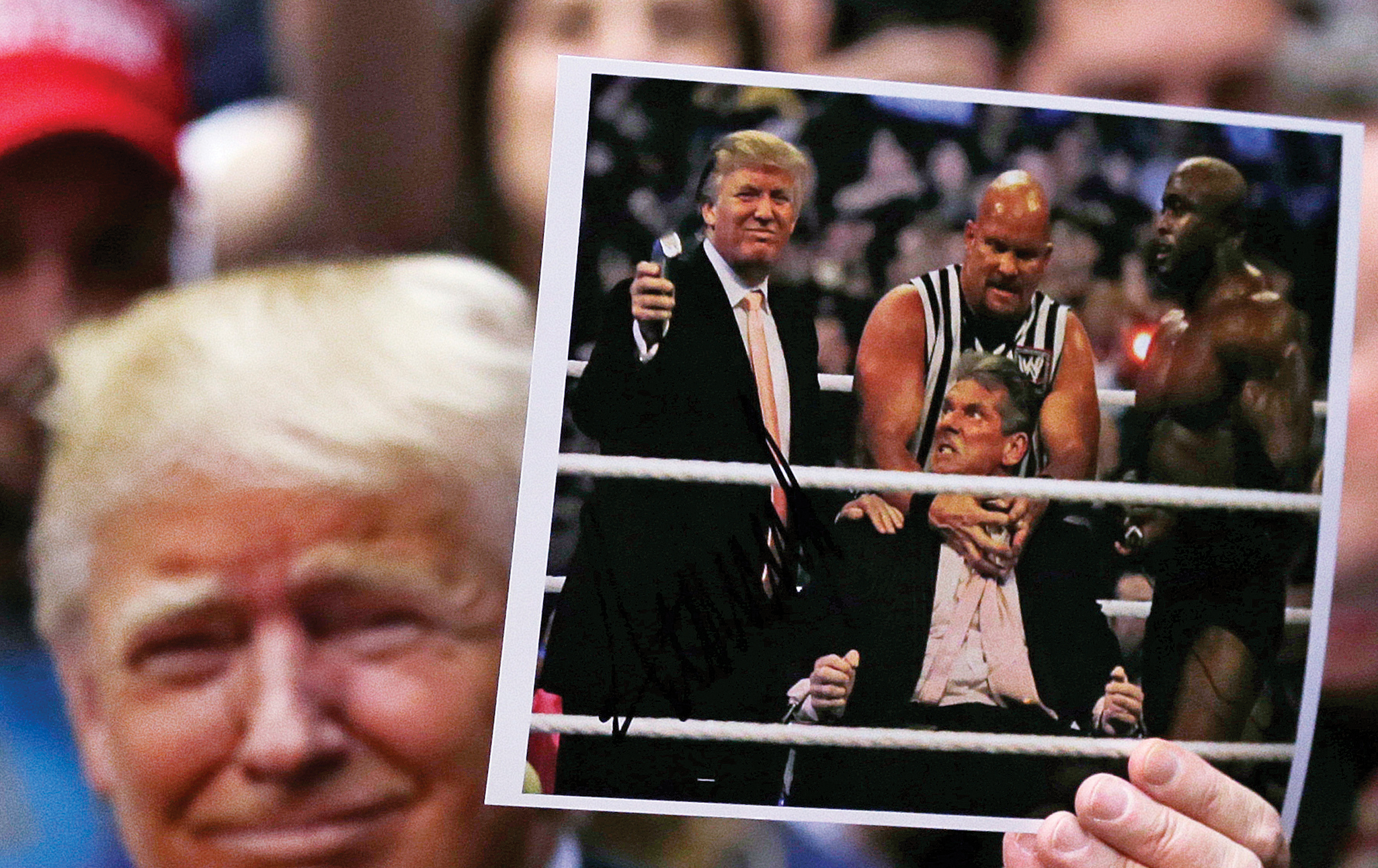 Donald Trump is a Pro Wrestling Villain