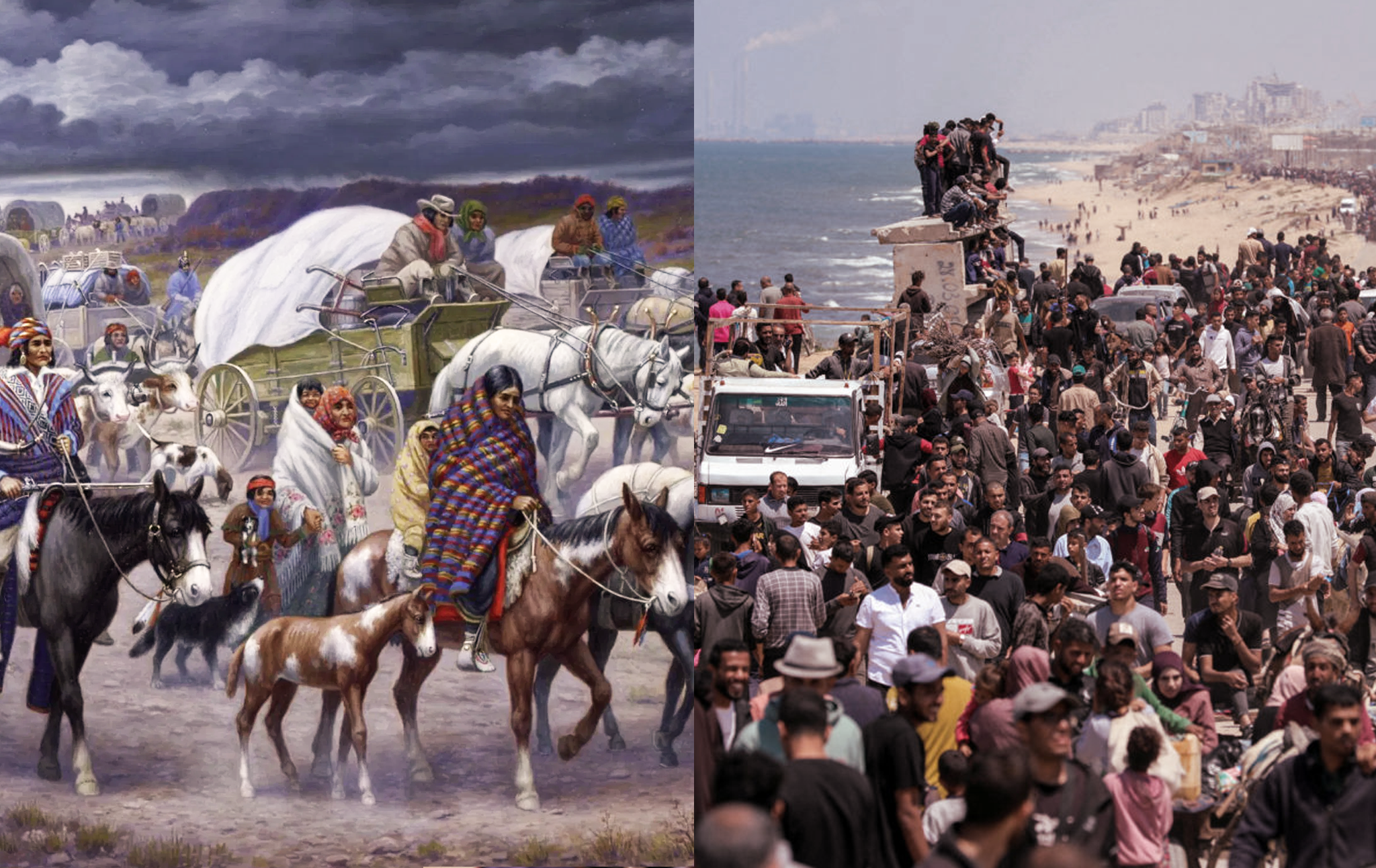 First the Cherokee, Now the Palestinians